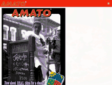 Tablet Screenshot of amatopizza.com